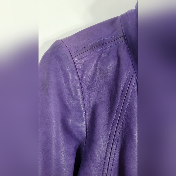 GalliCo Leather Jacket #535 Size XS - Picture 6 of 13